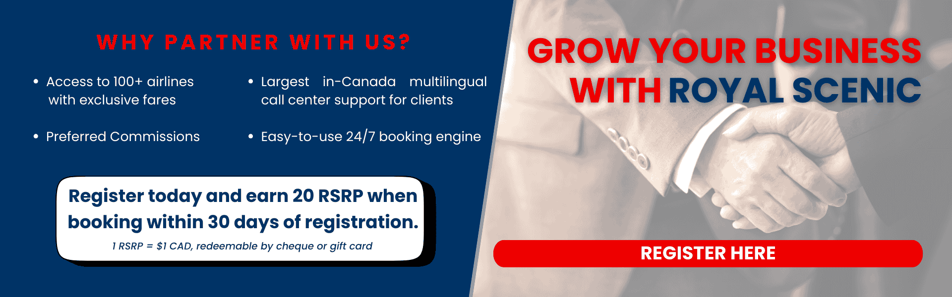 Agency Acquisition Always on Pop-Up Banner